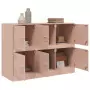 Credenza Rosa 99x39x73 cm in Acciaio