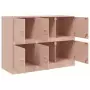 Credenza Rosa 99x39x73 cm in Acciaio