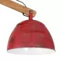 Lampada da Soffitto 25 W Rosso Anticato 29x18x85 cm E27