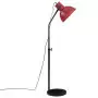 Lampada da Terra 25 W Rosso Anticato 30x30x90-150 cm E27