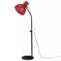 Lampada da Terra 25 W Rosso Anticato 30x30x90-150 cm E27