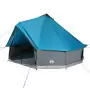 Tenda Familiare Tipi per 8 Persone Blu Impermeabile