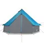 Tenda Familiare Tipi per 8 Persone Blu Impermeabile