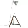 Lampada da Terra 25 W Argento Vintage 75x75x90-150 cm E27