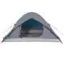 Tenda da Campeggio a Cupola per 2 Persone Blu Impermeabile