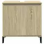 Mobile Lavabo Rovere Sonoma 58x33x60 cm in Legno Multistrato