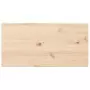 Piani Tavolo 2 pz 80x40x2,5 cm Rettangolare Legno Massello Pino