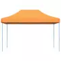 Tenda da Festa Pieghevole Pop-Up Arancione 410x279x315 cm