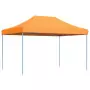 Tenda da Festa Pieghevole Pop-Up Arancione 410x279x315 cm