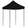 Tenda da Festa Pieghevole Pop-Up Nero 200x200x306 cm