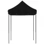 Tenda da Festa Pieghevole Pop-Up Nero 200x200x306 cm