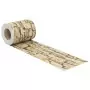 Paravento Giardino Aspetto Pietra Grezza Grigio 35x0,19 cm PVC