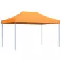 Tenda da Festa Pieghevole Pop-Up Arancione 292x292x315 cm