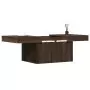 Tavolino Salotto Rovere Marrone 80x55x40 cm Legno Multistrato