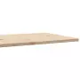 Piani Tavolo 2 pz 90x45x1,7 cm Rettangolare Legno Massello Pino