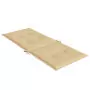 Cuscini Sedia Schiena Alta 4 Beige Mélange 120x50x4 Tessuto