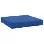 Cuscino per Pallet Blu 60x60x8 cm in Tessuto Oxford