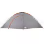 Tenda da Campeggio 8 Persone Grigio e Arancione Impermeabile