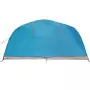 Tenda da Campeggio a Cupola per 4 Persone Blu Impermeabile