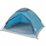 Tenda da Campeggio a Cupola per 4 Persone Blu Impermeabile