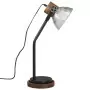 Lampada da Scrivania 25 W Argento Vintage 18x18x60 cm E27