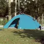 Tenda da Campeggio per 8 Persone Blu Impermeabile