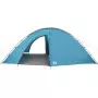 Tenda da Campeggio per 8 Persone Blu Impermeabile