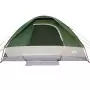 Tenda da Campeggio a Cupola per 6 Persone Verde Impermeabile