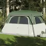 Tenda Familiare Cabina per 6 Persone Verde Impermeabile