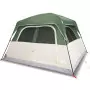 Tenda Familiare Cabina per 6 Persone Verde Impermeabile