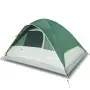 Tenda da Campeggio a Cupola per 6 Persone Verde Impermeabile