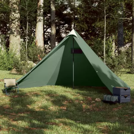 Tenda Familiare Tipi per 7 Persone Verde Impermeabile