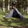 Tenda Familiare Tipi 7 Persone Grigia e Arancione Impermeabile