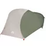 Tenda da Campeggio a Cupola per 4 Persone Verde Impermeabile