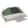 Tenda da Campeggio a Cupola per 4 Persone Verde Impermeabile