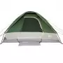 Tenda da Campeggio a Cupola per 2 Persone Verde Impermeabile