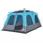 Tenda Familiare a Cupola 8 Persone Blu a Rilascio Rapido