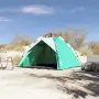 Tenda da Spiaggia 3 Persone Verde Rilascio Rapido Impermeabile