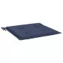 Cuscini per Pallet 2 pz Blu Marino 40x40x3 cm in Tessuto Oxford