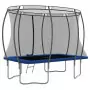 Set Trampolino Rettangolare 274x183x76 cm 150 kg