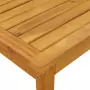 Set Divano Pallet da Giardino 4 pz in Legno Massello di Acacia