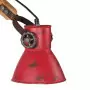 Lampada a Parete 25 W Rosso Anticato 96x15x20 cm E27