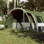 Tenda Familiare a Tunnel per 8 Persone Verde Impermeabile