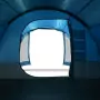 Tenda Familiare a Tunnel per 8 Persone Blu Impermeabile