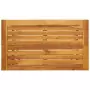 Tavolo Giardino Pieghevole 90x52,5x65 cm Legno Massello Acacia