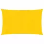 Vela Parasole 160 g/m² Rettangolare Giallo 4x6 m in HDPE