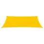 Vela Parasole 160 g/m² Rettangolare Giallo 4x6 m in HDPE