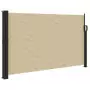 Tenda da Sole Laterale Retrattile Beige 120x600 cm