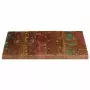 Piano per Tavolo 70x70x3,8 cm Quadrato Legno Massello di Acacia
