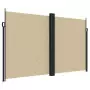 Tenda da Sole Laterale Retrattile Beige 200x1000 cm